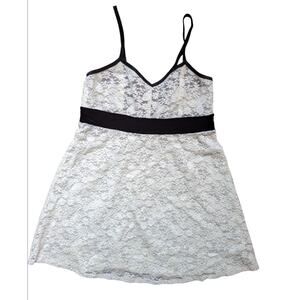 Revolve Only Hearts N.Y.C Cream Lace Babydoll Chemise